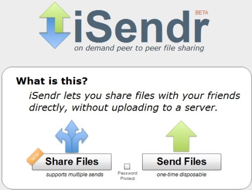 iSendr: প্রাইভেট পিসি-টু-পিসি অনলাইন ফাইল শেয়ারিং সিস্টেম