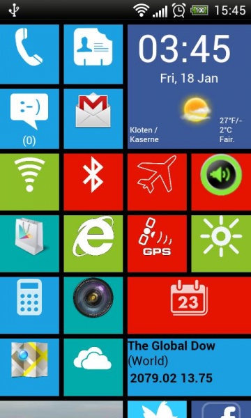 Android mobile এর জন্য Windows 8 Launcher