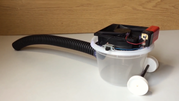 কম্পিউটার এর কুলিং ফ্যান দিয়ে তৈরী করুন কম্পিউটার ধুলো পরিস্কারের মেশিন / মেঝে পরিষ্কারের মেশিন