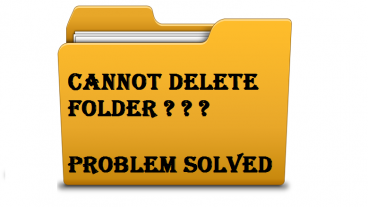 ডিলিট হয় না এমন ফাইল/ফোল্ডারকে সহজেই ডিলিট করুন