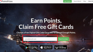 Earn 1250 Point 8 Dolar in 15-20 Minutes Pointprizes