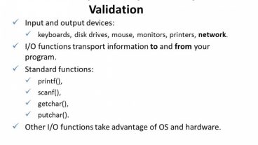 Character Input and Output Tutorial