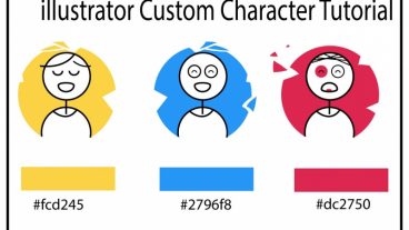 ইলাষ্ট্রেটরে বেসিক শেপ দিয়ে কাস্টম কার্টুন ক্যারেক্টার ডিজাইন (ভিডিও)