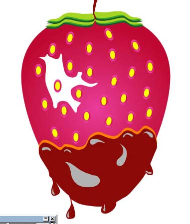 ইলাস্ট্রেটরে স্টবেরির সুন্দর আইকন তৈরি