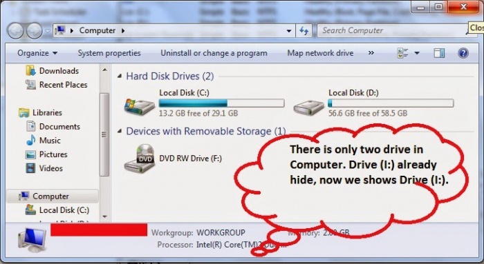 খুব সহজে লোকাল ড্রাইভ হিডেন করুন কোন সফটওয়্যার ছাড়াই।১০০% কার্যকর