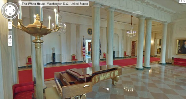 ঘরে বসে গুগল ম্যাপের মাধ্যমে আমেরিকার হোয়াইট হাউজের ভিতরে ঘুরে আসুন