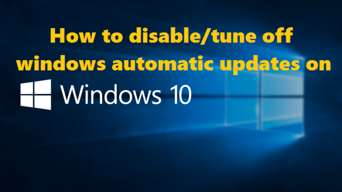 সহজে উইন্ডোজ ১০ এর অটো আপডেট ডিজেবল / বন্ধ করুন। (ভিডিও)