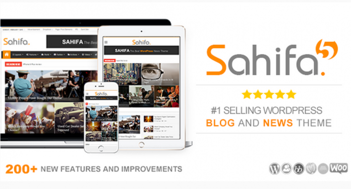 নিয়ে নি $59 মুল্যের ওয়ার্ডপ্রেস  Sahifa-Responsive  Magazine/Newspaper Theme বিনামূল্যে