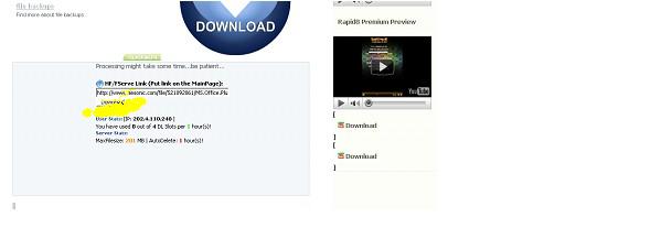 File Hosting সাইট থেকে ফাইল ডাউনলোড করার আরেকটি উপায়