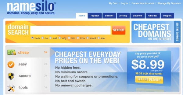 আর নই পেপাল, ভিসা-মাস্টার কার্ড! এবার বিটকয়েন দ্বারা নিজেই Name Silo হইতে  ডোমেইন রেজি: করে নিন!!