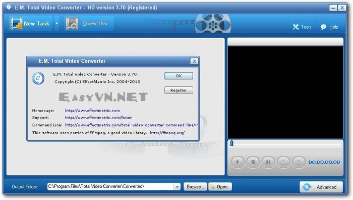 Total Video Converter 3.70 (HD) Version রেজিষ্ট্রেষন key সহ ডাউনলোড করুন