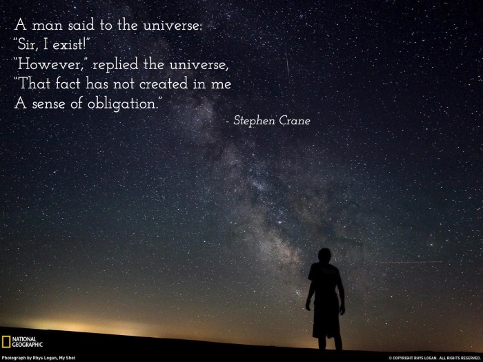 পৃথিবীতে মানুষের দাপট ও মহাবিশ্বে অবস্থান