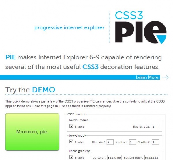 css pie