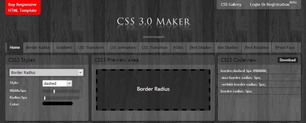 CSS 3 MAKER