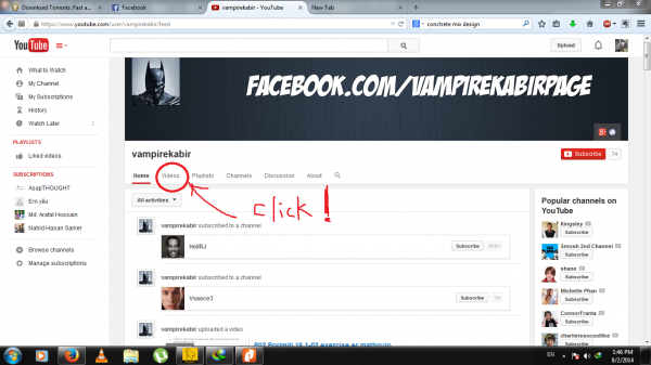কিভাবে একটি youtube channel এর সব ভিডিও একসাথে ডাউনলোড করবেন