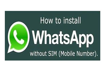 Whats App ব্যবহার করুন সিম/নাম্বার ছাড়াই।