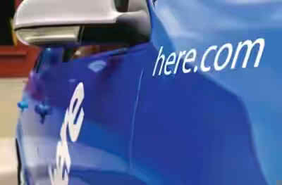 চালক বিহিন গাড়িতে যুক্ত হল নকিয়া হিয়ার  মানচিত্র