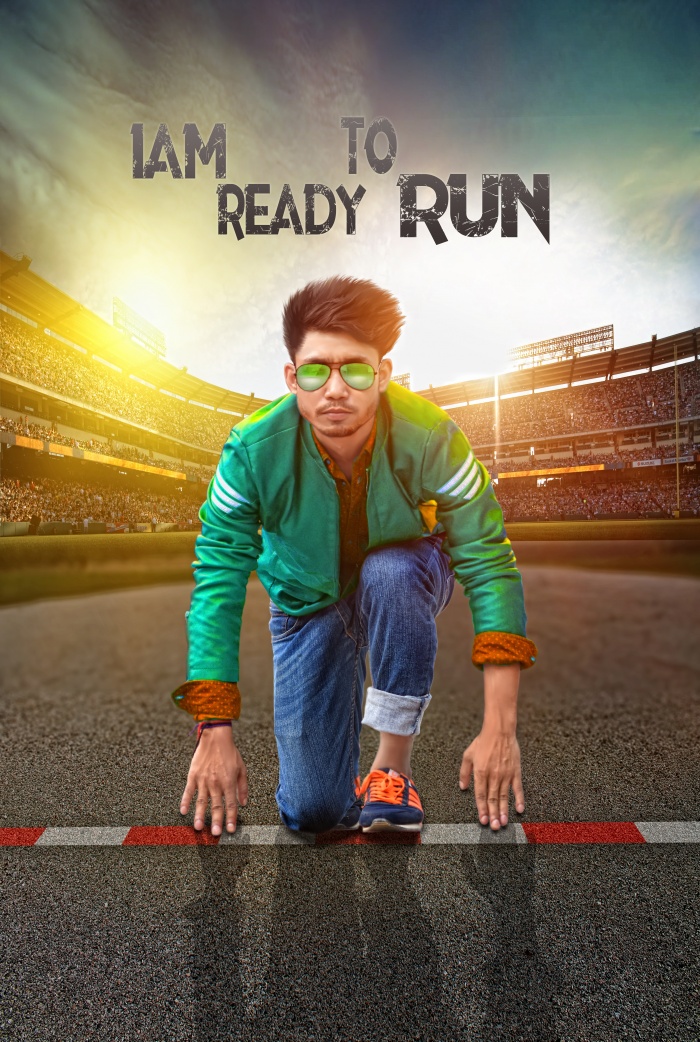 কিভাবে একটি Photo কে Run Sports Manipulation Edit করবেন দেখে নিন।