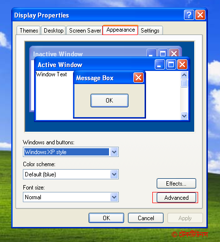 my computer and folder background color2
