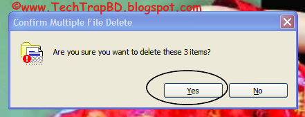 এখন থেকে আর কষ্ট করে Recycle Bin থেকে কোন ফাইল মোছার বাড়তি ঝামেলা নেই!!!!