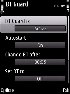 bt guard settings