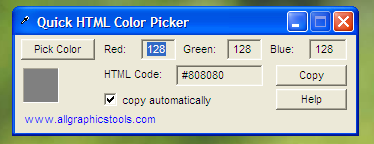 দারুন একটি পোর্টেবল কালার পিকার