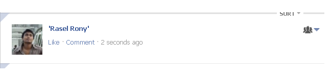 facebook blank status