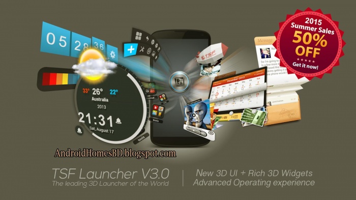 ডাউনলোড করুন আপনার অ্যান্ড্রয়েড মোবাইলের জন্য আসাধারন একটি Paid Launcher ফ্রিতে