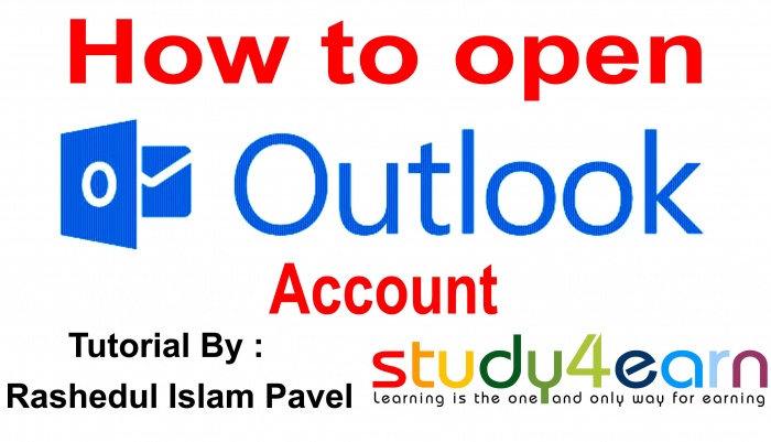 তৈরী করুন একটি নতুন আউটলুক/হটমেইল একাউন্ট। সম্পূর্ণ নতুনদের জন্য।