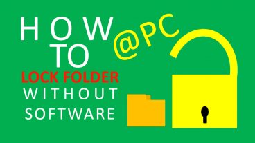কোন রকম সফটওয়্যার ছাড়া নিজেই তৈরি করুন ফোল্ডার লকার