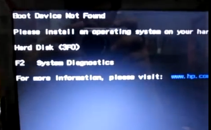 এইচপি ল্যাপটপ এর BOOT Device পাউয়া যাচ্ছে না ??????????কি করা !! চলুন দেখি !!!