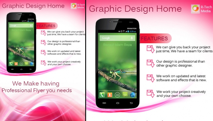 Advance Graphic Design – ফটোশপের মাধ্যমে চমৎকার Flyer ডিজাইন করা শিখুন – সফল গ্রাফিক্স ডিজাইনার হোন