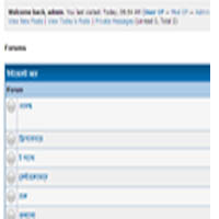 আমার একটি ছোট ফোরাম সাইট