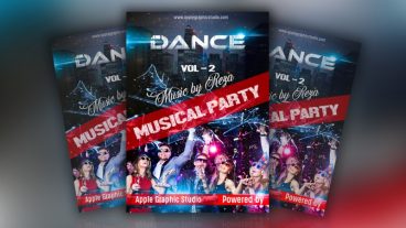 গ্রাফিক্স ডিজাইন স্টুডিও [পর্ব-১০৭] :: প্রিন্ট ডিজাইন শিখে আয় করুন মাসে ২০ হাজার থেকে ৫০ হাজার টাকা – How to Create a Party Flyer – Photoshop Tutorial