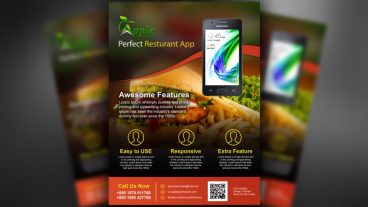 গ্রাফিক্স ডিজাইন স্টুডিও [পর্ব-১৪১] :: কিভাবে একটি প্রমোশনাল Flyer ডিজাইন করবেন – Mobile App Promotional Flyer Design – Photoshop Tutorial