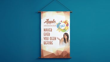 কিভাবে একটি ঝুলন্ত ব্যানার ডিজাইন করবেন ফটোশপ এর মাধ্যমে – Print Ready Hanging Banner Design – Photoshop Tutorial