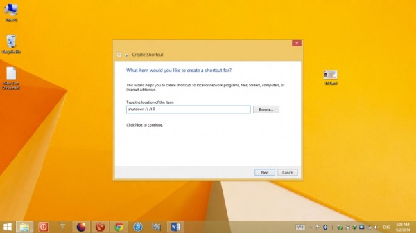 মাত্র ১ ক্লিক  এ পিসি শাটডাউন করুন