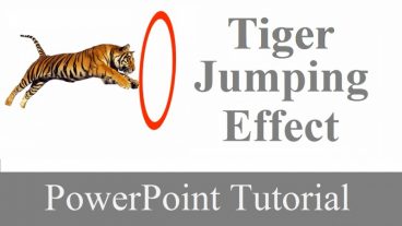 পাওয়ার পয়েন্ট দিয়ে সহজেই Tiger Jumping Effect তৈরী করুন।