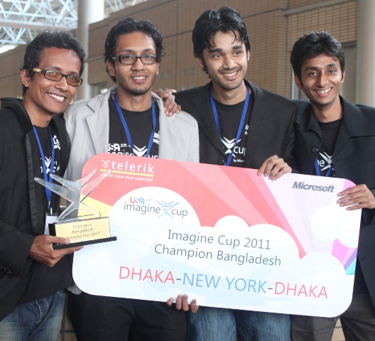 বাংলাদেশ এখন শীর্ষ স্থানেঃ Imagine Cup-2011