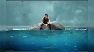 গ্রাফিক্স ডিজাইন [পর্ব ১] ফটোশপ ম্যানিপুলেশন টিউটোরিয়াল Alone Boy-Under Water Scene।খুব সহজ একটা কাজ।