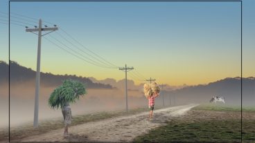 ফটোশপের মাধ্যমে গ্রাম-বাংলার জীবন নিয়ে একটি ম্যানিপুলেশনের কাজ শিখেনেন মাএ ১৪ মিনিটে। The Village Road – Photoshop Manipulation Tutorial। খুব সহজ একটি কাজ।