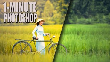 মাএ ১ মিনিটে শিখেনেন ফটোশপের একটি অসাধারন কাজ Apply the Golden Colors of Autumn  Just 1-Minute Photoshop