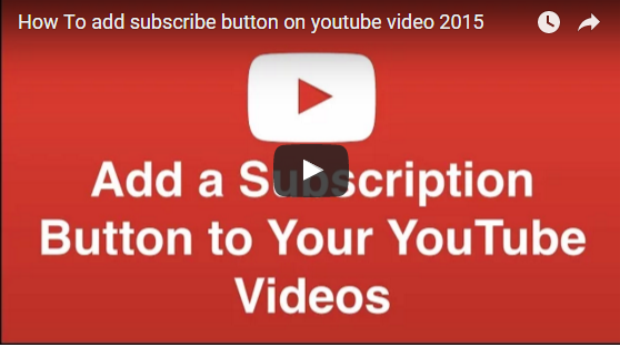 Youtube Video এর উপর subscribe বাটান যুক্ত করুন {video tutorial}
