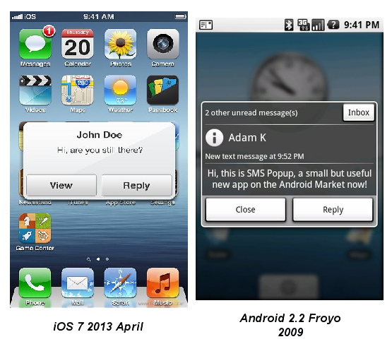 আবারও Android থেকে আইডিয়া চুরি করল Apple