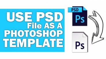 PSD ফাইল কিভাবে ফটোশপে টেমপ্লেট আকারে ব্যবহার করবেন