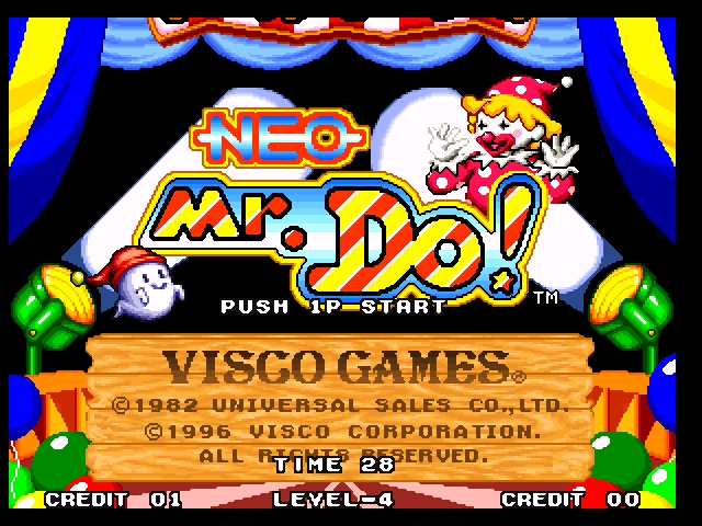 নিওজিও NeoGeo গেম PC এবং Android এর জন্য Neo Mr Do! পর্ব ৯