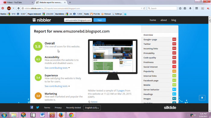 আপনার ওয়েবসাইটটি বিশ্লেশন করুন, এর ত্রুটি খুজে বের করুন এবং তার সমাধান করুন