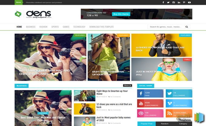 ব্লগস্পটের জন্য নিয়েনিন অসাধারণ একটি টেমপ্লেট Den blogspot blogger template