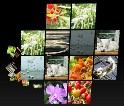 খুব সহজে তৈরি করুন 3D Flash Photo album.