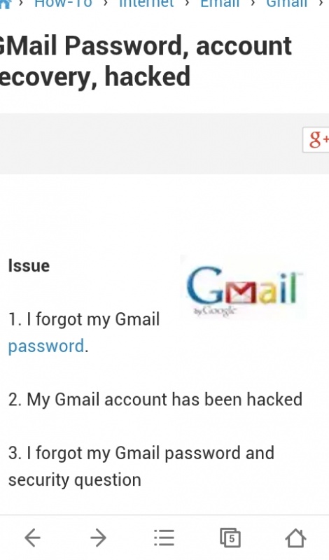 জেনে নিন জিমেইল পাসওয়ার্ড, অ্যাকাউন্ট পুনরুদ্ধার,হ্যাকড্ সম্পর্কে